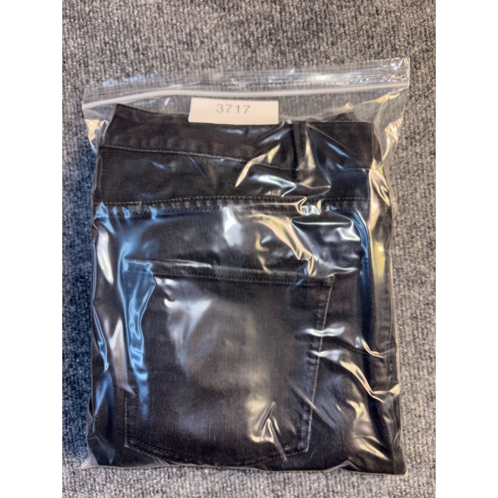 Coldwater Creek Bootcut Jeans Womens 12 Black Denim Stretch Dark Wash Low Waist - Picture 12 of 12